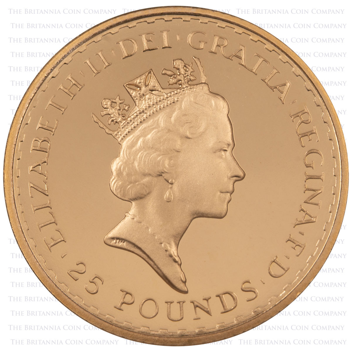 1987 Britannia Gold Proof Two-Coin Set Obverse