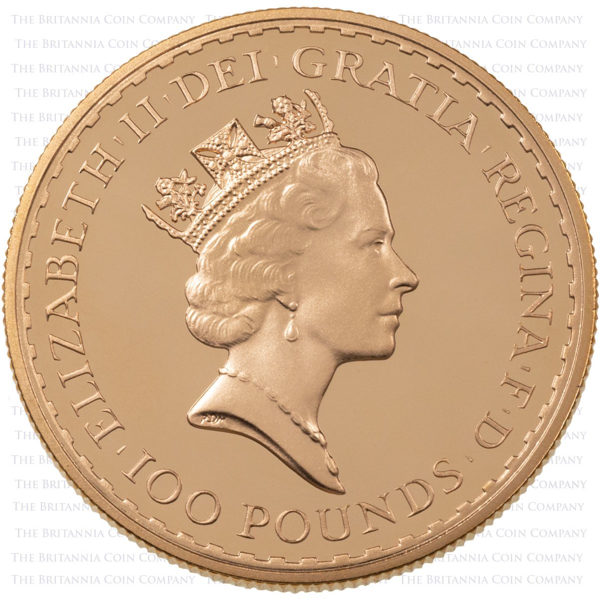 1987 Gold Proof Four Coin Britannia Set 1oz Obverse