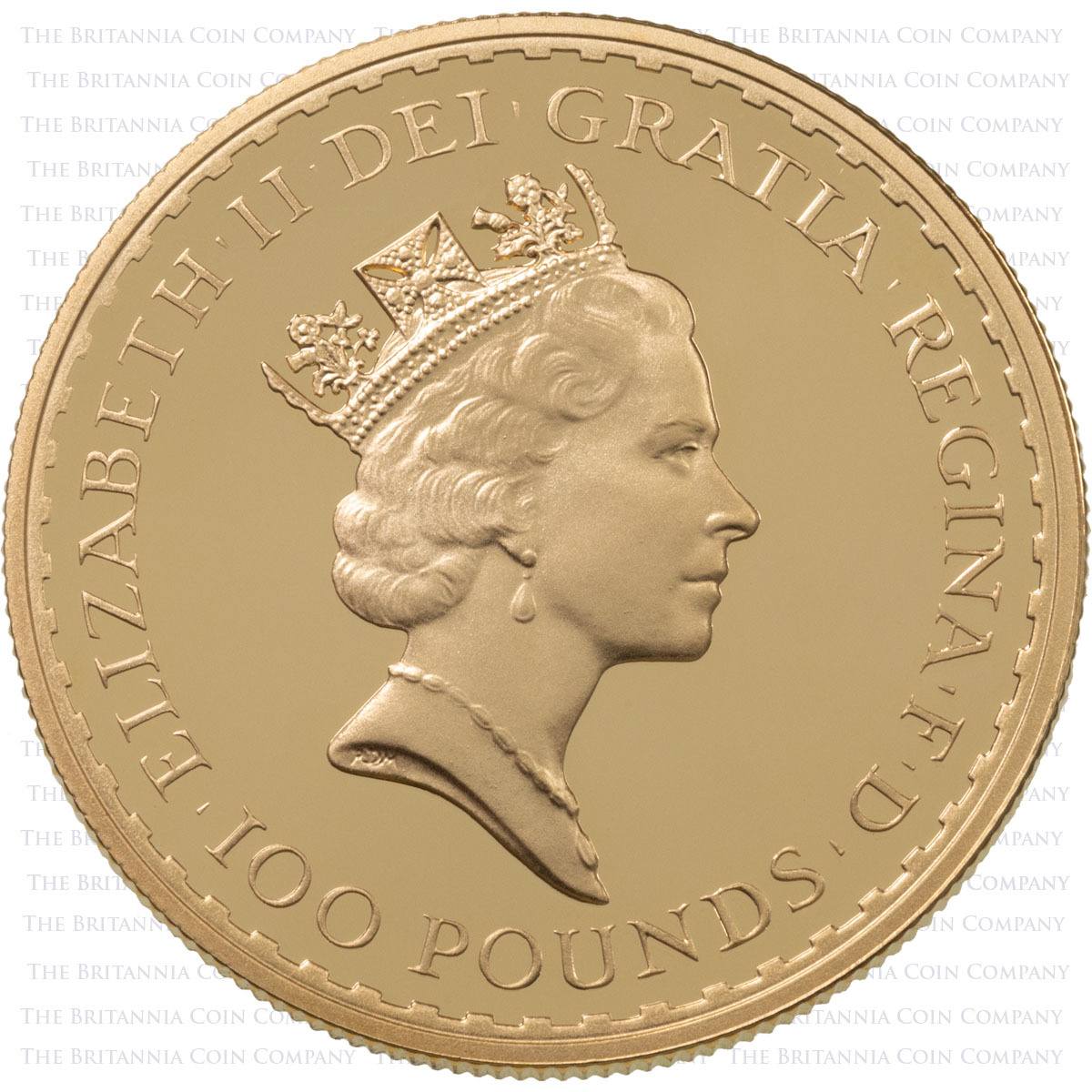 1993 Gold Proof Four Coin Britannia Set 1oz Obverse