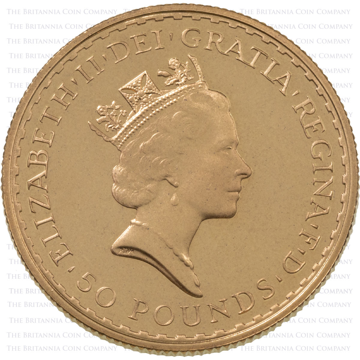 1993 Gold Proof Four Coin Britannia Set 1/2oz Obverse