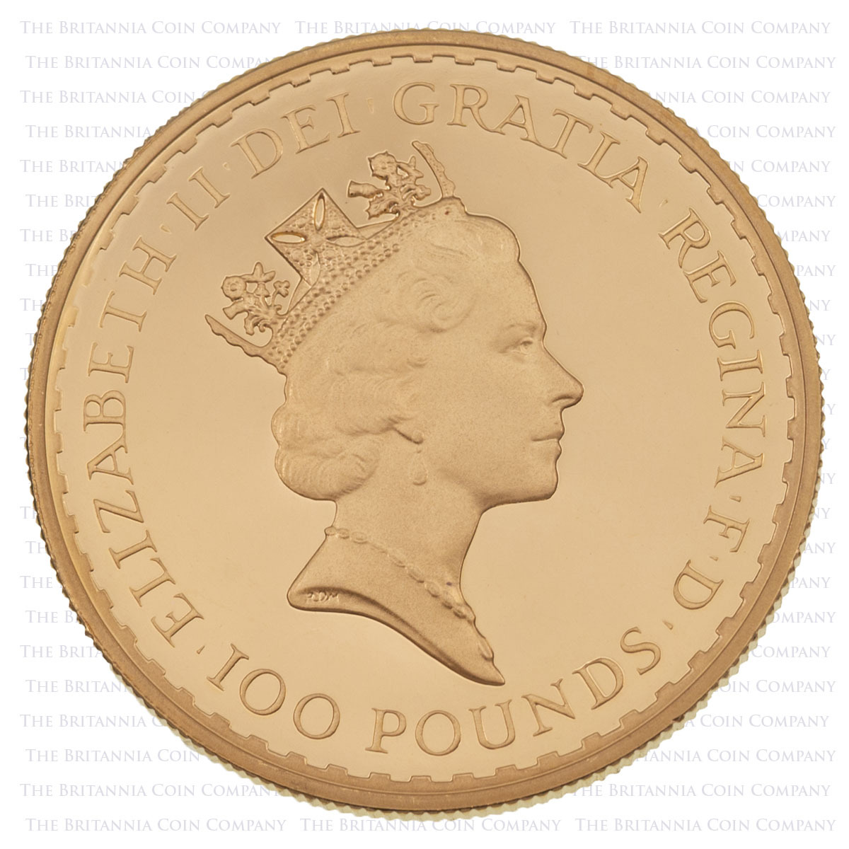 BR954G 1995 Britannia Four Coin Gold Proof Set Obverse