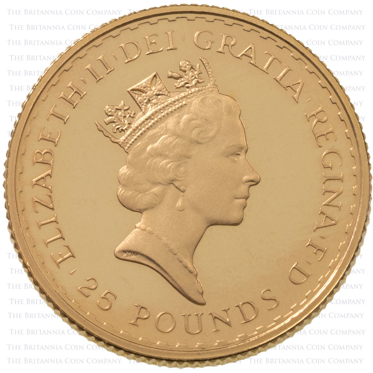 1997 Gold Proof Four Coin Britannia Set 1/4oz Obverse