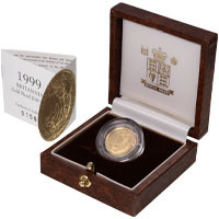 1999 Britannia Tenth Ounce Gold Proof Coin Thumbnail