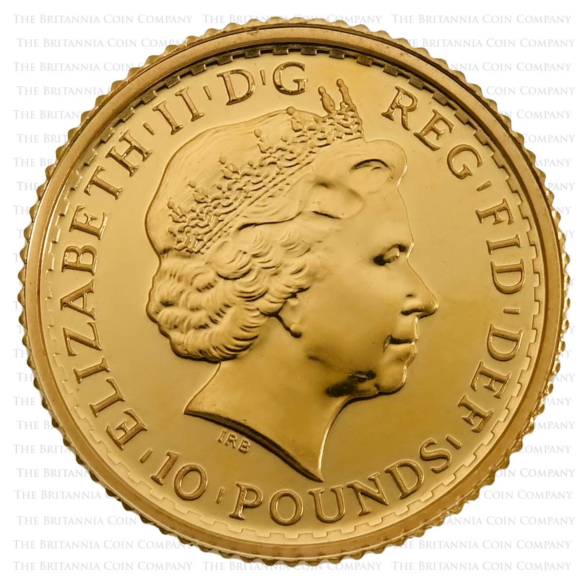 1/10 Ounce Gold Britannia Post 2013 24 Carat (Best Value) Obverse