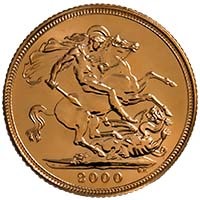 2000 Full Gold Bullion Sovereign Thumbnail