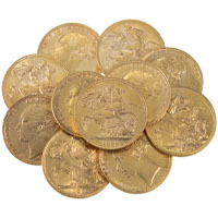 Victoria 'Young Head' (St. George) Full Gold Sovereigns Thumbnail