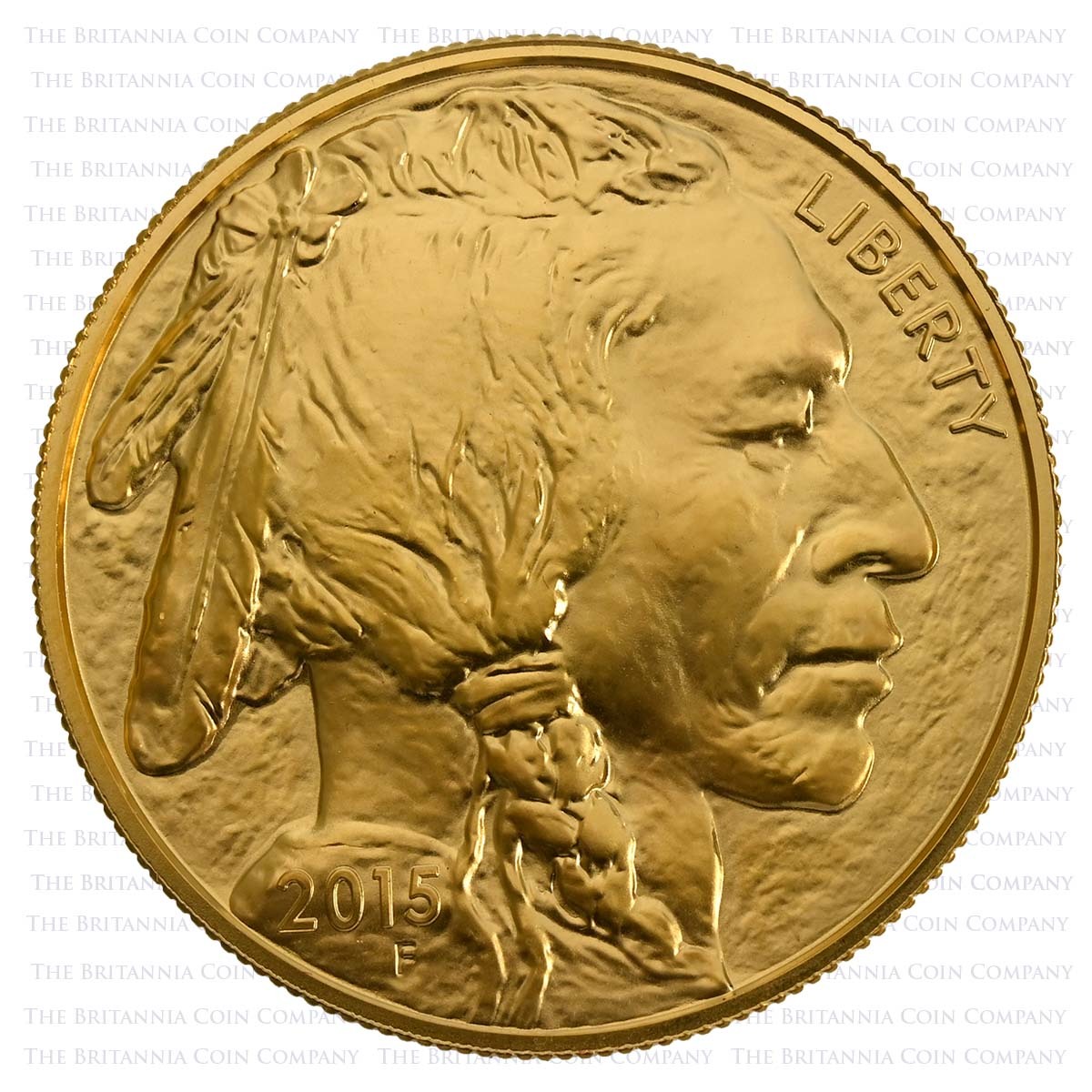 1 Ounce American Gold Buffalo 24 Carat (Best Value) Obverse