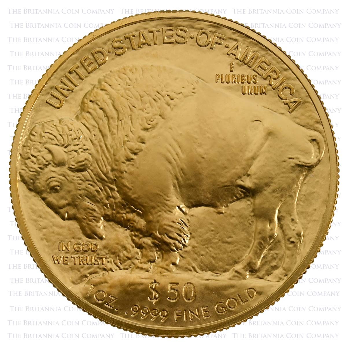 1 Ounce American Gold Buffalo 24 Carat (Best Value) Reverse