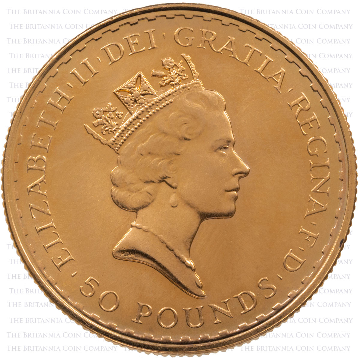 Half Ounce 22 Carat Gold Mixed-Date Britannia Bullion Coins (Best Value) Obverse