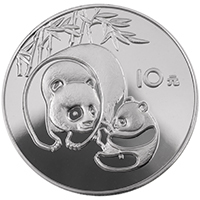 Thumbnail of the CH84PS1 1984 Panda One Ounce Silver Chinese Bullion Coin