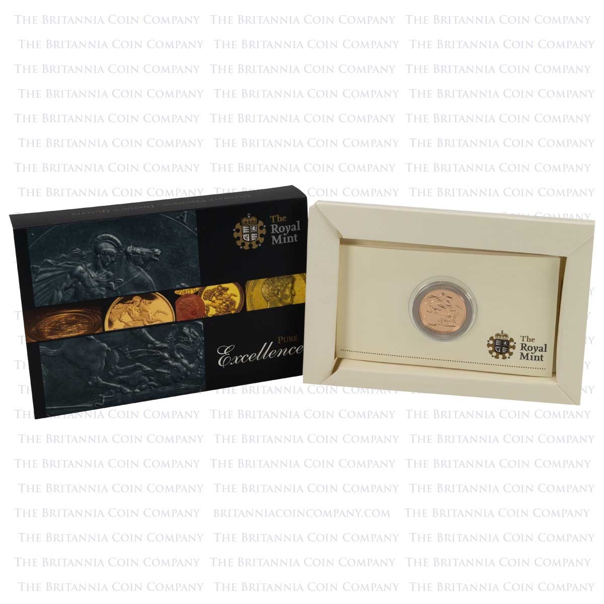 2010 Gold Full Sovereign Elizabeth II Bullion Coin In Sleeve Packaging