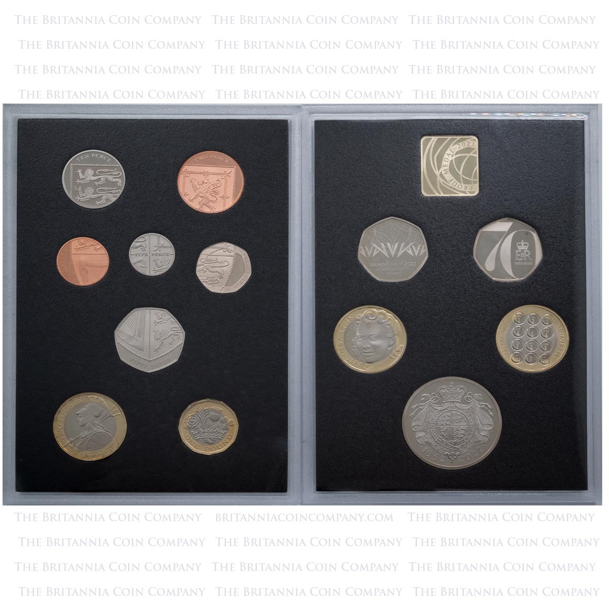 D22COLL 2022 Collectors Proof 13-Coin UK Annual Set