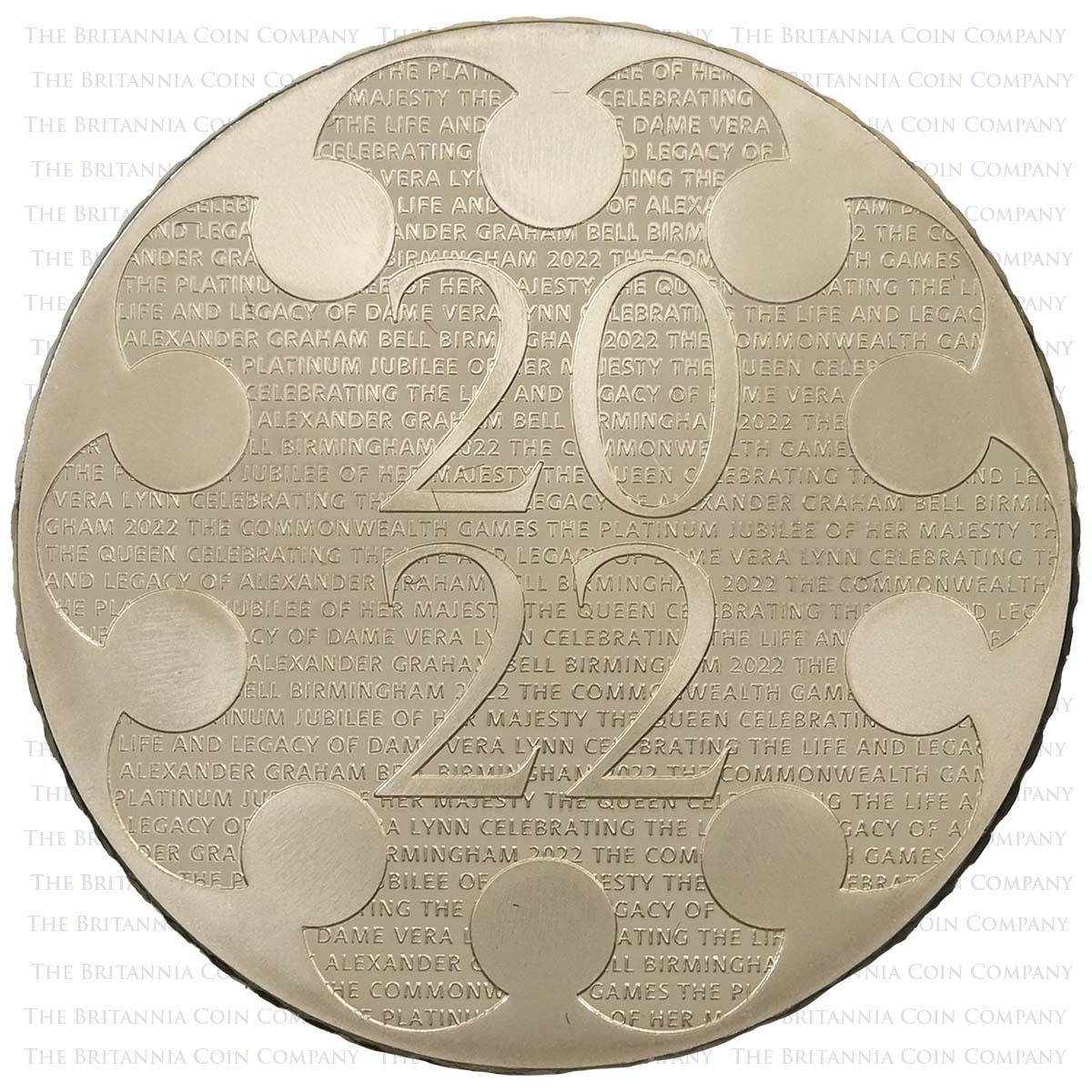 D22PM 2022 Annual 13 Coin Premium Proof Set Platinum Jubilee Medal