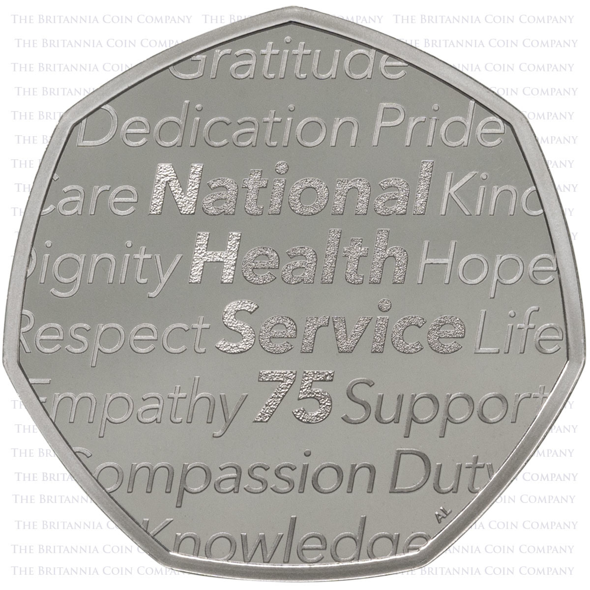 D23CPM 2023 UK Commemorative Premium Proof Annual Five Coin Set NHS 50p Reverse