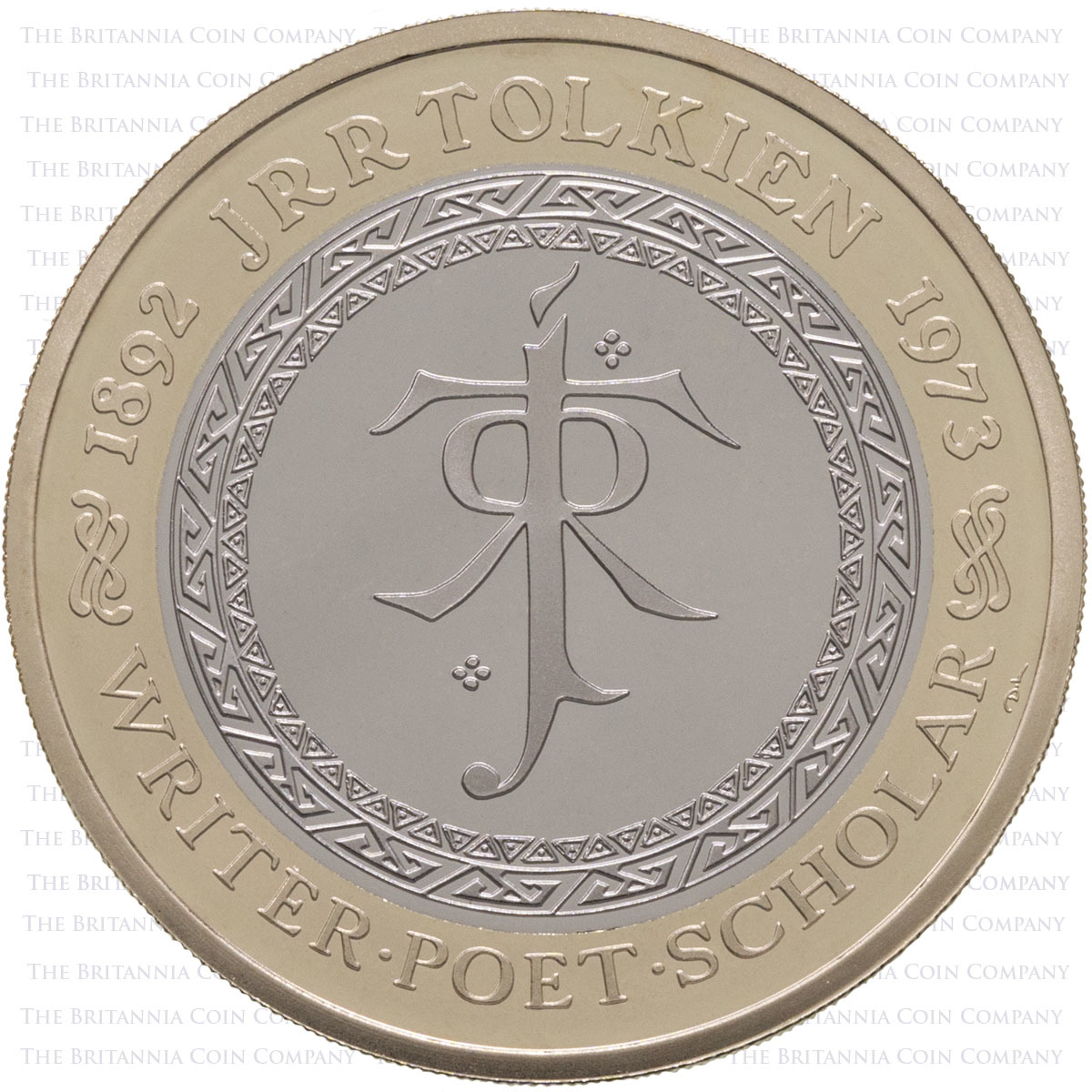 D23CPM 2023 UK Commemorative Premium Proof Annual Five Coin Set Tolkien Two Pound Reverse