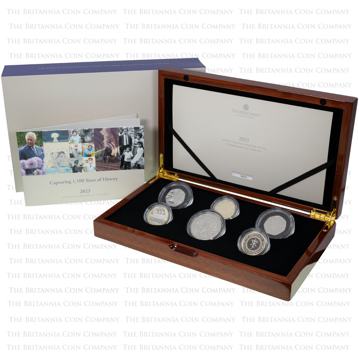 D23CPM 2023 UK Commemorative Premium Proof Annual Five Coin Set Boxed