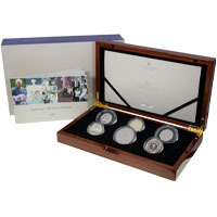 D23CPM 2023 UK Commemorative Premium Proof Annual Five Coin Set Thumbnail