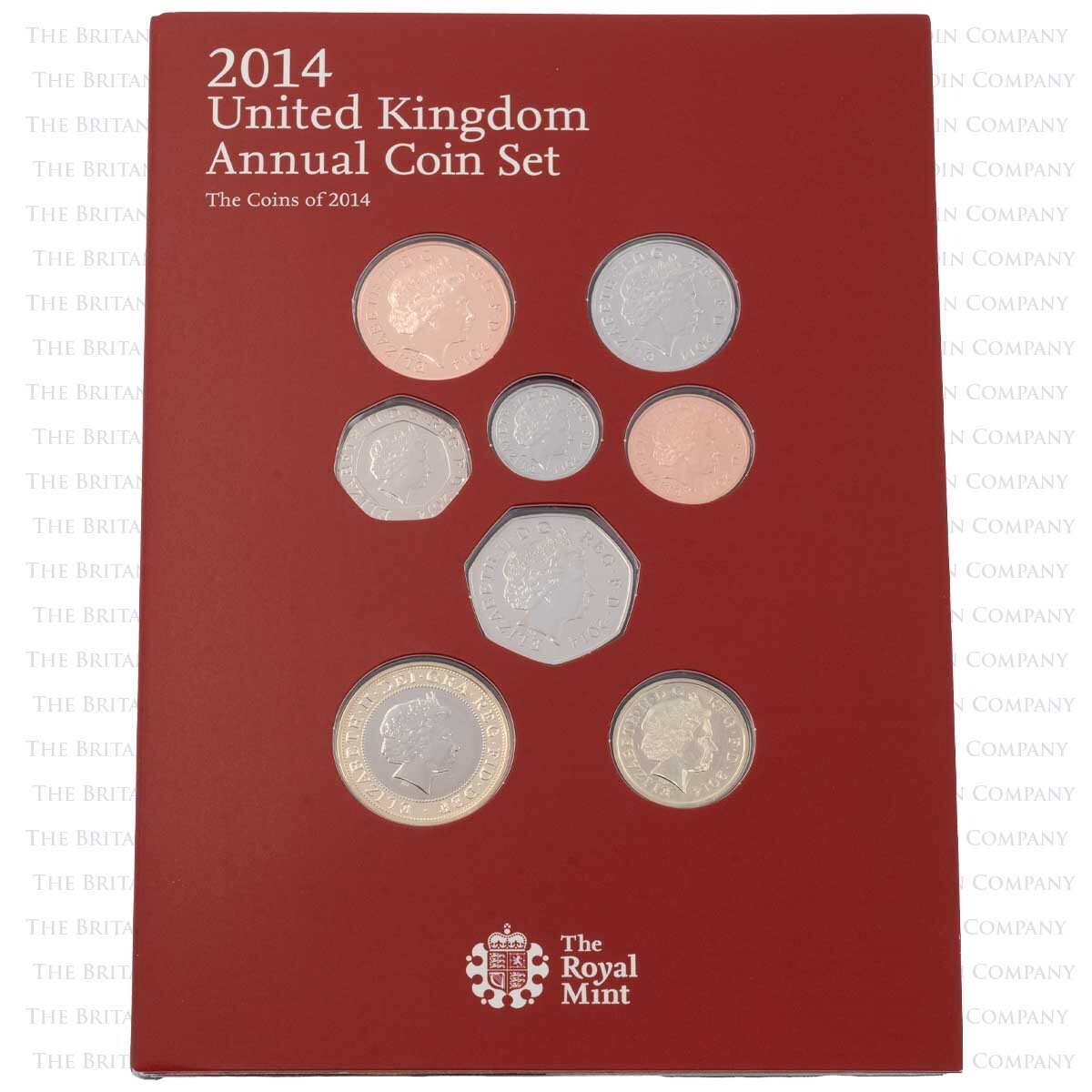 2014 UK Brilliant Uncirculated Annual Fourteen Coin Set