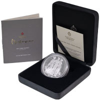 2021 Saint Helena Three Graces Two Ounce Silver Proof Coin Obverse