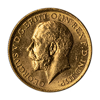 1912 George V Gold Sovereign Sydney Thumbnail