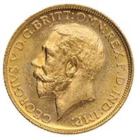 1915 George V Gold Sovereign Sydney Thumbnail