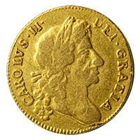 1677 Charles II Guinea Thumbnail