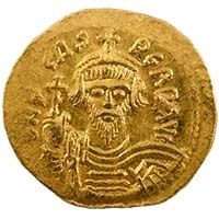 602-610 AD Phocas Gold Solidus Byzantine Constantinople Thumbnail