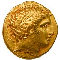 340–328 BC Phillip II of Macedon Gold Stater Amphipolis Thumbnail