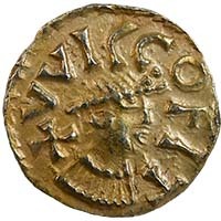 600-700 Merovingian Tremissis Quentovic Dutta Thumbnail