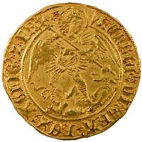 1485-1509 Henry VII Angel Class V MM Pheon Thumbnail