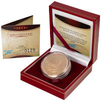 2012 South Africa Krugerrand One Ounce Gold Proof Coin Thumbnail