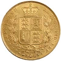 1838 Victoria Sovereign Young Head Thumbnail