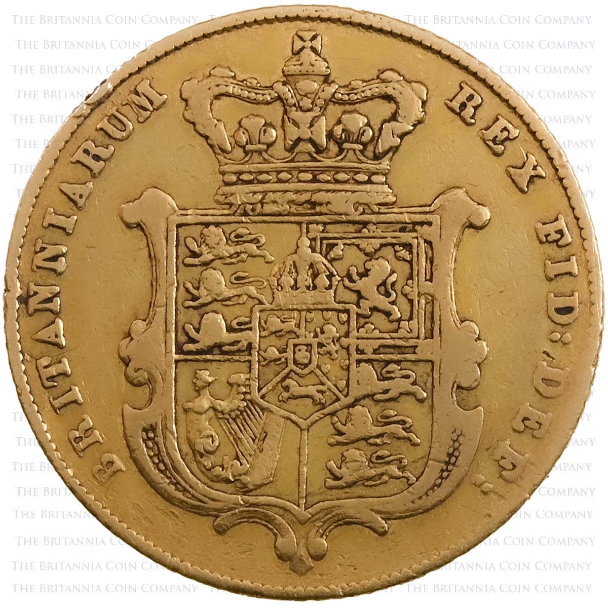 1825 George IV Sovereign Reverse