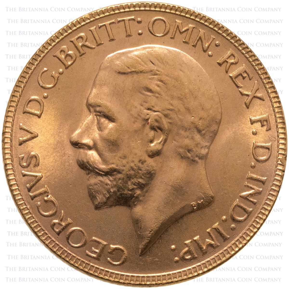 1931 King George V Gold Full Sovereign Perth Australia Mint (Best Value) Obverse