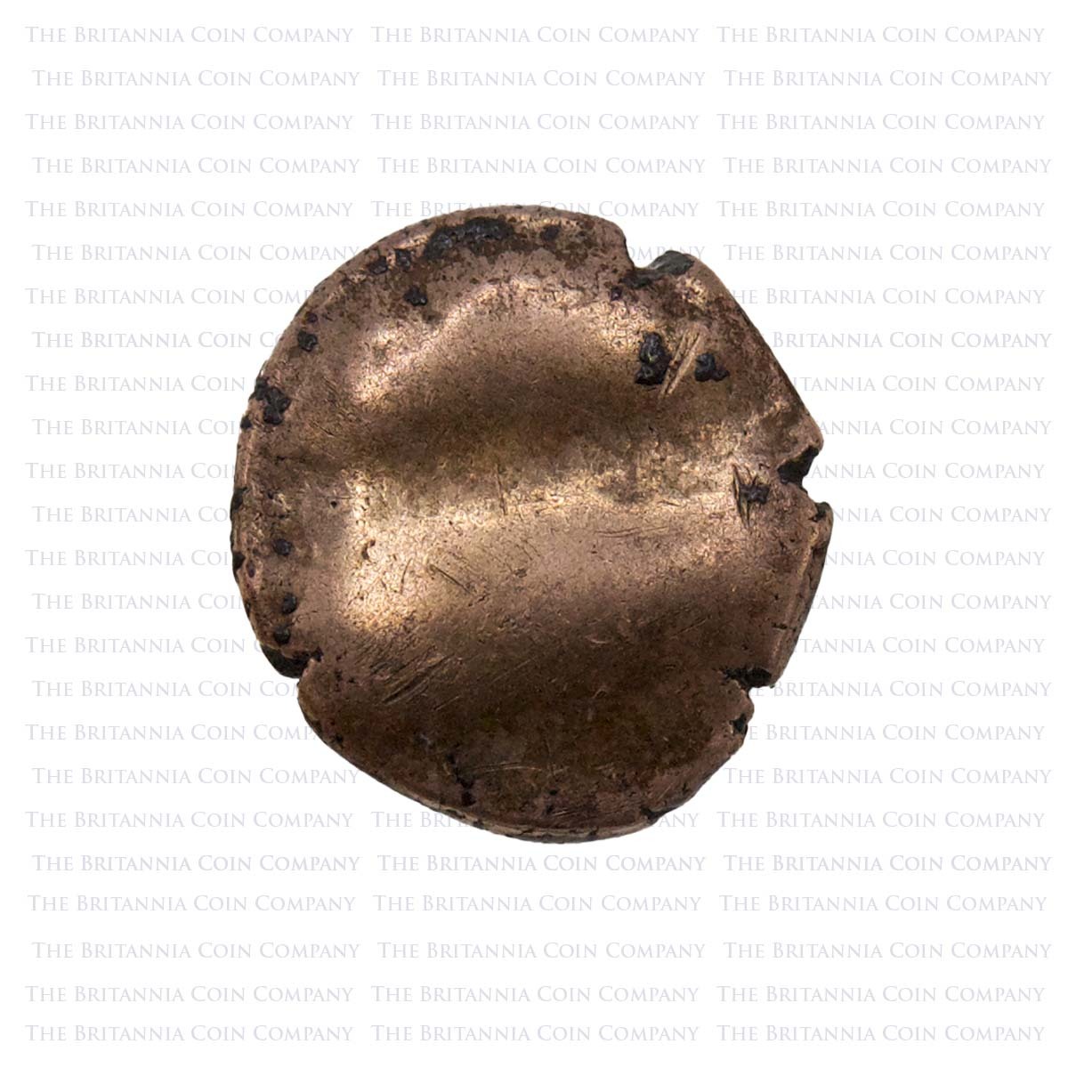 25 BC - 5 AD Celtic Gold Quarter Stater Cantii Dubnovellaunus Reverse