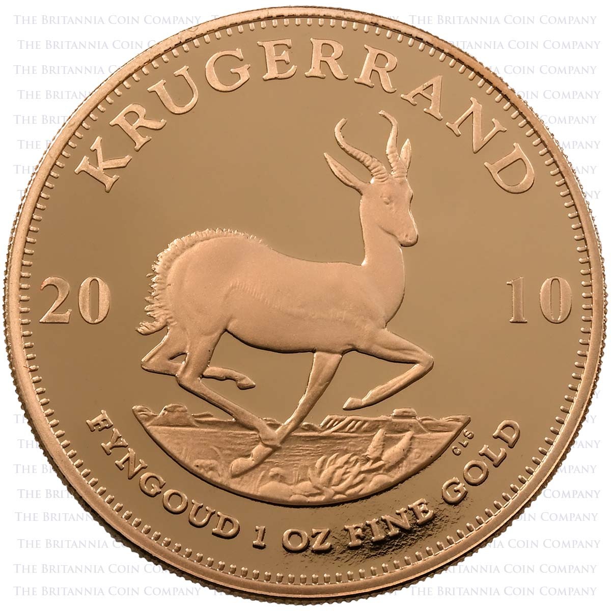 2010 4 Coin Gold Proof Krugerrand Prestige Set One Ounce Obverse