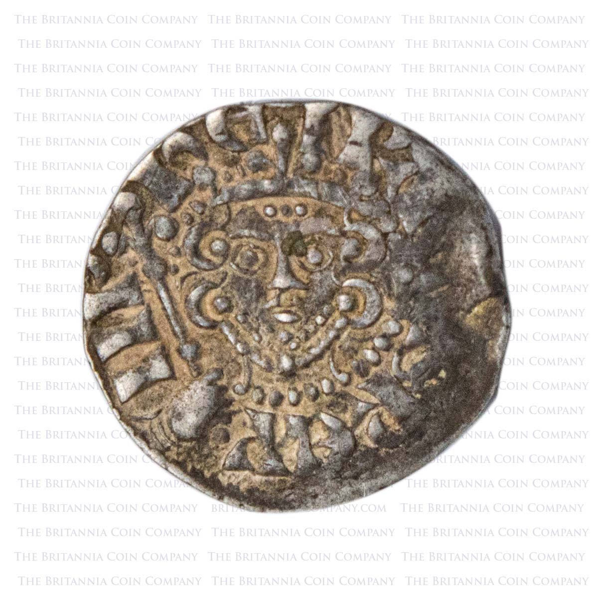 1251-1272 Henry III Hammered Silver Penny Iohs London Obverse