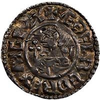 978-1016 Aethelred II Penny Swetinc on London Thumbnail