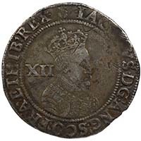 1603-1604 James I Shilling First Bust MM Thistle Thumbnail
