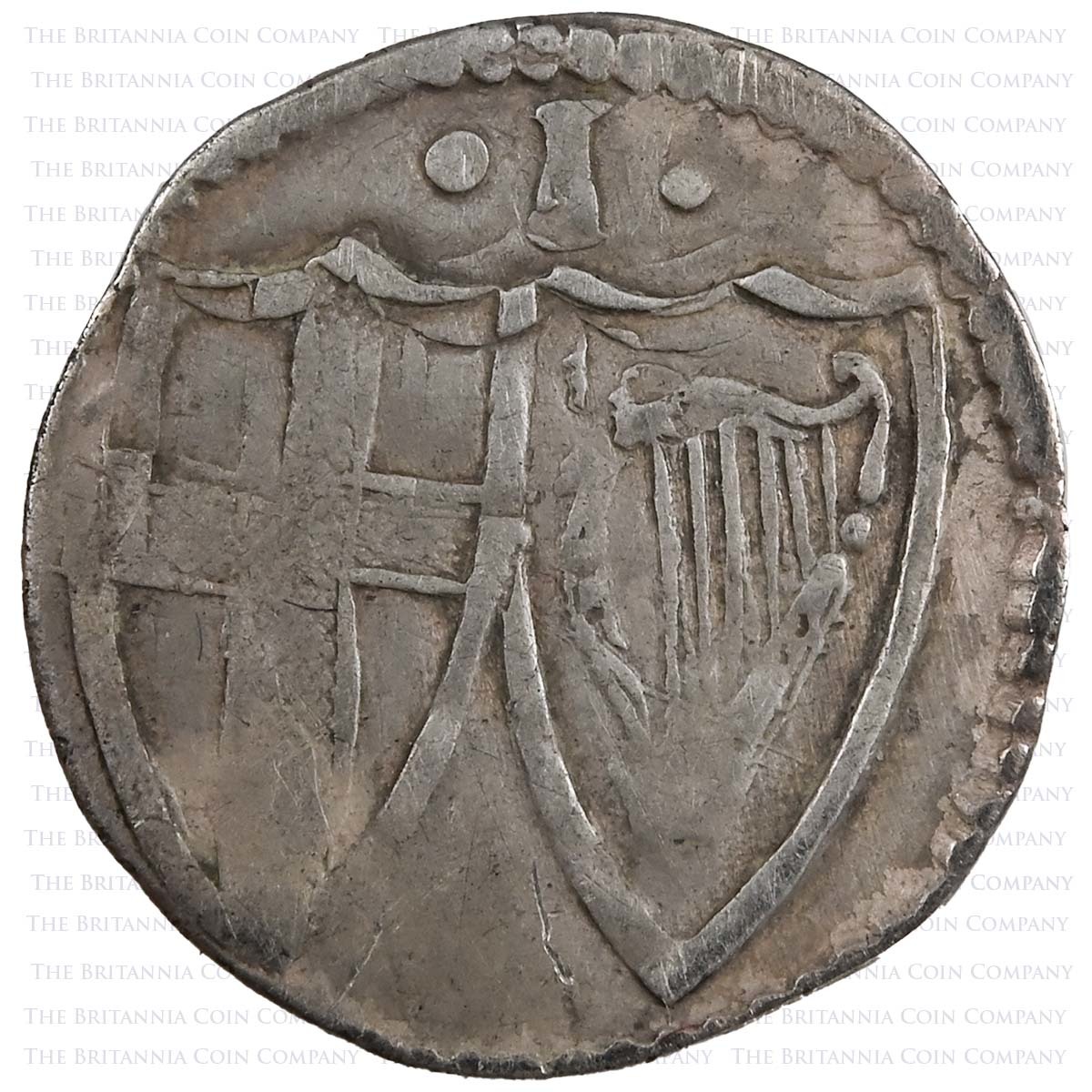 1649-1660 Commonwealth Penny S 3222 Reverse