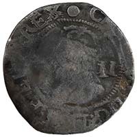 1641-1643 Charles I Halfgroat MM Dot/Triangle in Circle Thumbnail