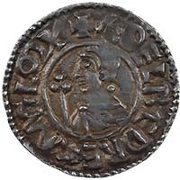 995-997 Aethelred II CRVX Penny Brihtsige on Winchester Thumbnail