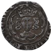 1493–1499 Henry VII Halfgroat Canterbury King and Archbishop Thumbnail