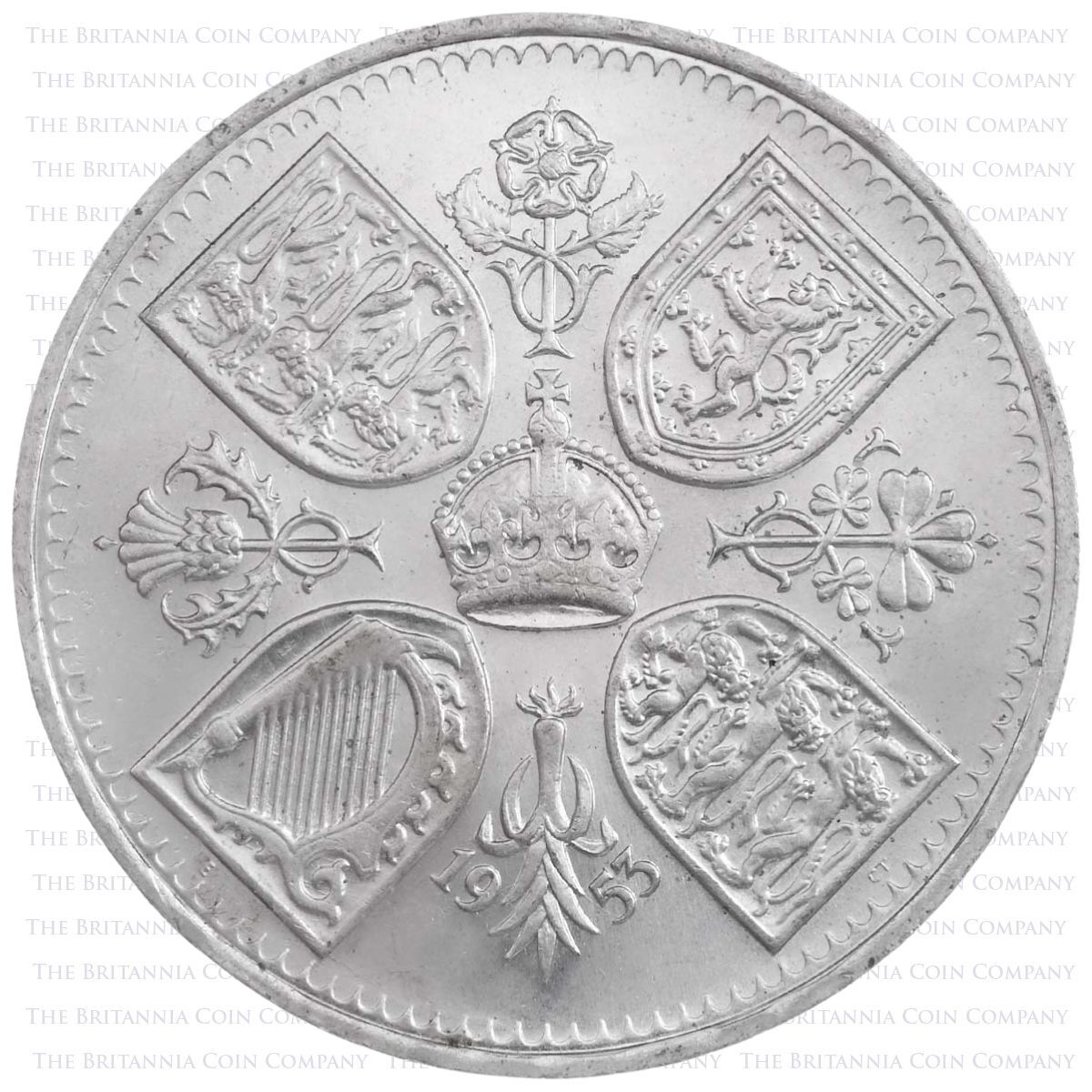HSVCOBUS 1953-2013 Coronation 60th Anniversary Coin Set - 1953 Crown
