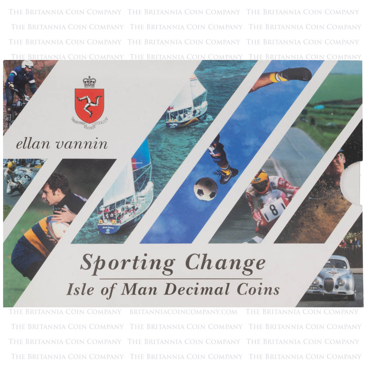 Thumbnail of IOM97BUC 1997 Isle Of Man Golden Wedding Brilliant Uncirculated Annual Coin Set