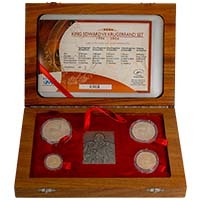 2006 4 Coin Gold Proof Krugerrand Set Edward VII Thumbnail