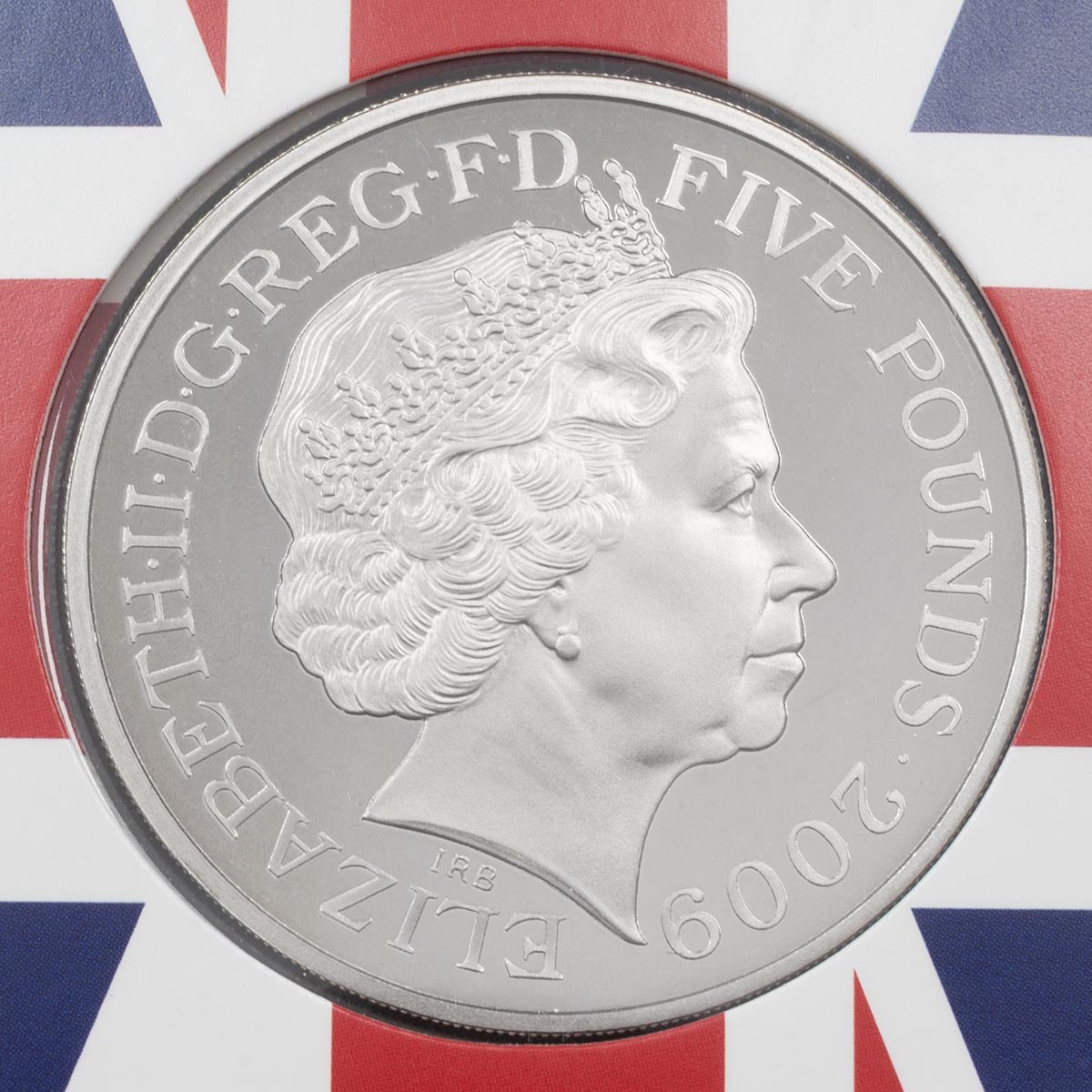 LUKCBBB2 2009 Big Ben Five Pound Proof Mint Pack Olympics Coin Obverse