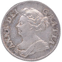 1708 Anne Silver Shilling Post-Union Thumbnail