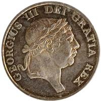 1814 George III Three Shilling Bank Token Thumbnail