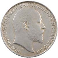 1905 Edward VII Sixpence Uncirculated Thumbnail